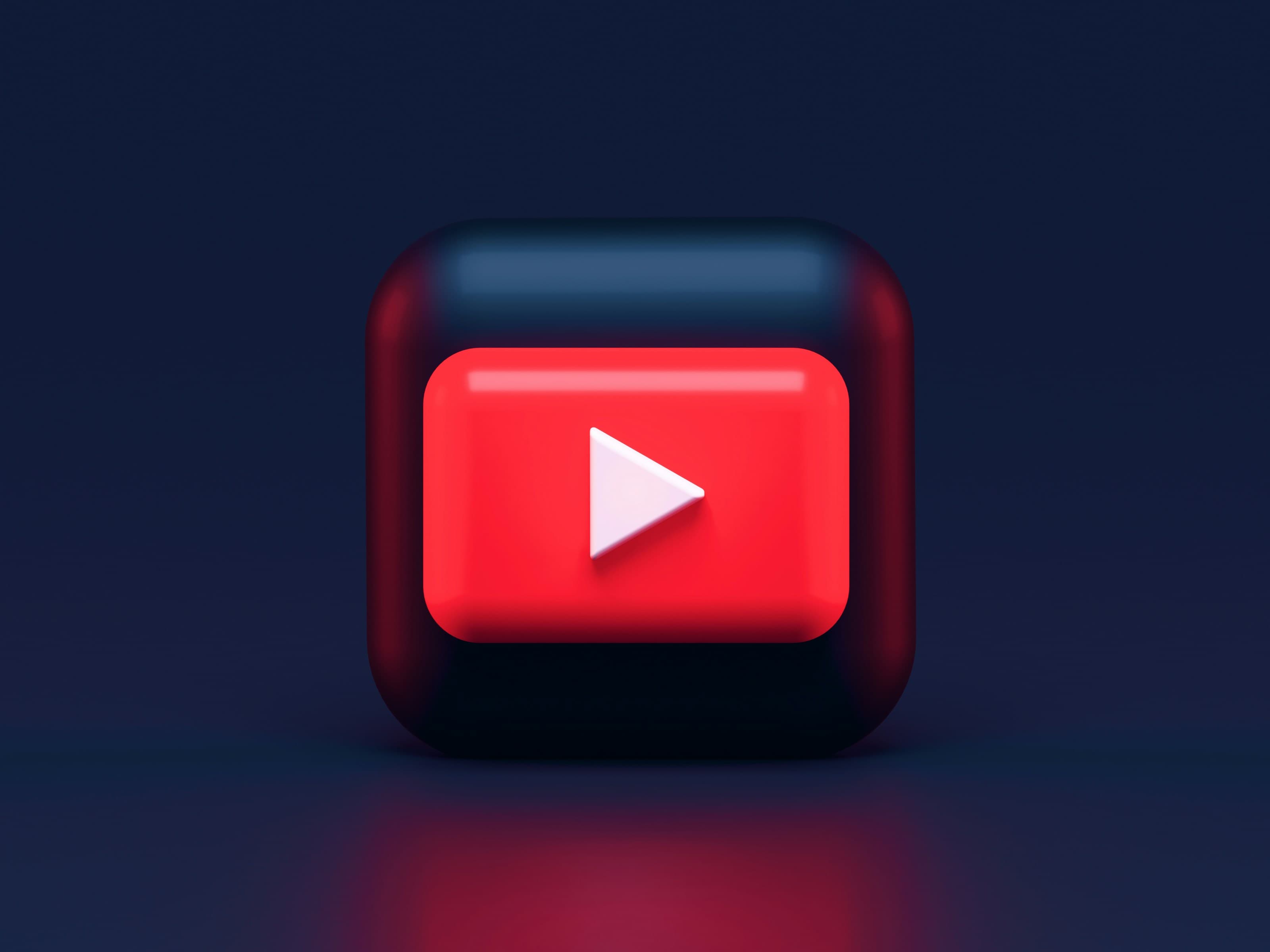 YouTube icon button
